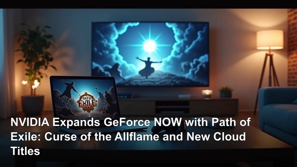 NVIDIA Expands GeForce NOW with Path of Exile: Curse of the Allflame and New Cloud Titles