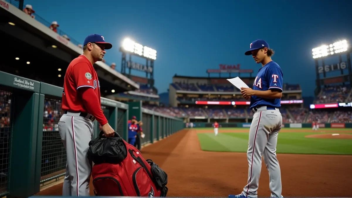 Texas Rangers cut veteran reliever Chris Martin as they add rookie left‑hander Adam Macko