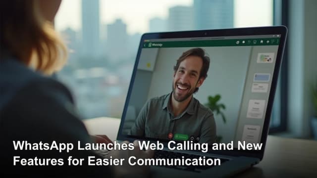 WhatsApp Launches Web Calling and New Features for Easier Communication